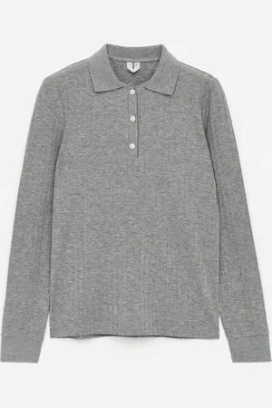 H&M Ribbed Polo Shirt