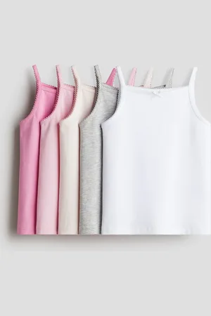 H&M Canotte in jersey, 5 pz