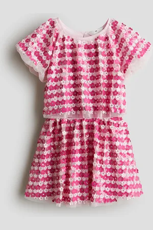 H&M Set 2 pezzi top e gonna con paillettes