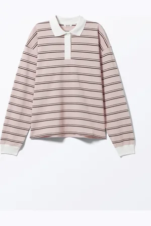 H&M Polo stile rugby a maniche lunghe