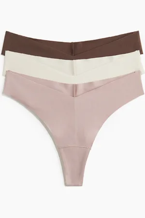 H&M Brazilian invisibili in cotone 3 pezzi