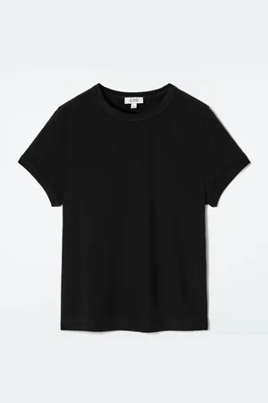 H&M T-SHIRT RINGER CON BORDI A CONTRASTO