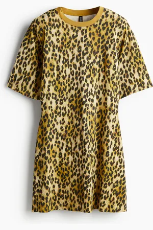 H&M Abito a T-shirt con spalle imbottite