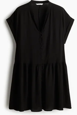 H&M Abito a tunica goffrato
