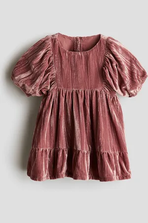 H&M Abito in velluto riccio
