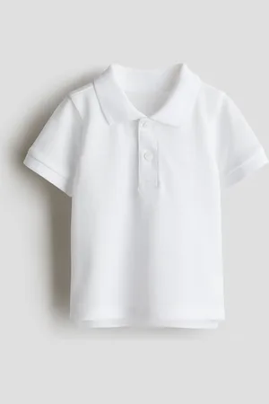 H&M Polo in piqué di cotone