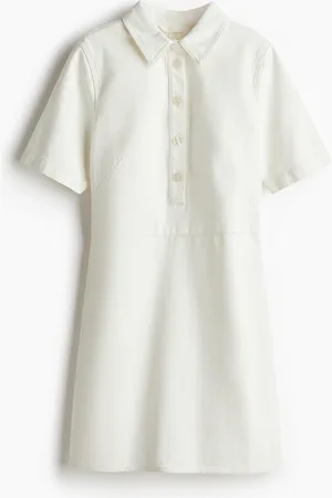 H&M Abito in denim con colletto