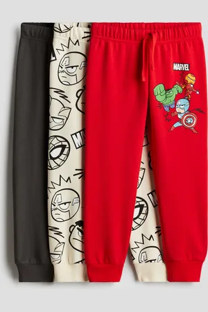 H&M Joggers con stampa, 3 pz