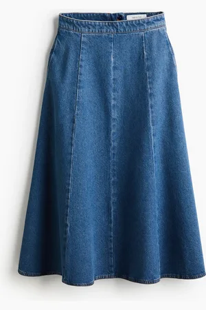 H&M Gonna svasata in denim