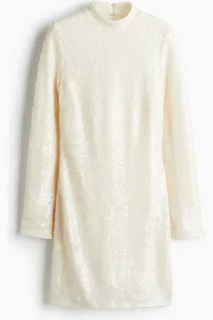 H&M Abito alla coreana con paillettes