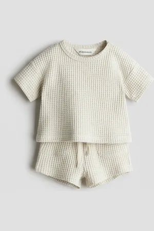 H&M Set 2 pezzi in cotone a nido d