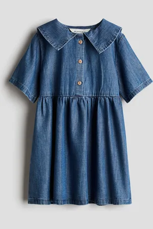 H&M Abito in denim di misto cotone
