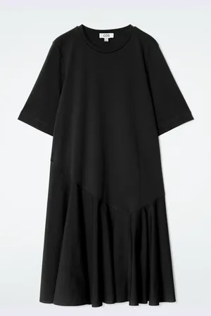 H&M MINI ABITO T-SHIRT ASIMMETRICO