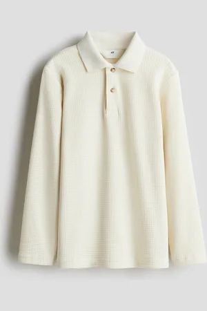 H&M Polo in jersey a nido d