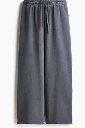 H&M Pantaloni in felpa di cotone lavato