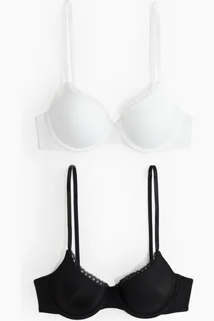 H&M Reggiseni microfibra imbottiti e con ferretto 2 pz