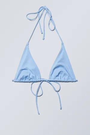 H&M Top bikini a triangolo con lacci