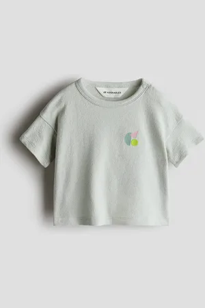 H&M T-shirt in spugna di cotone