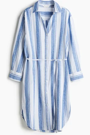 H&M Chemisier in misto lino