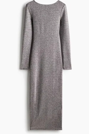 H&M Abito glitter con scollatura sulla schiena