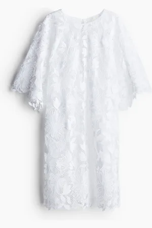 H&M Abito in pizzo con nastri