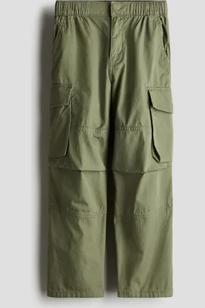 H&M Pantaloni parachute in tela di cotone