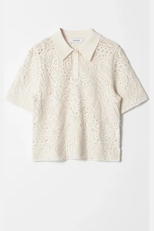H&M Maglia in stile polo ricamata