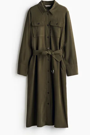 H&M Chemisier con cintura