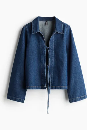 H&M Giubbotto in denim annodato davanti