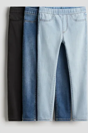 H&M Jeggings in denim 3 pezzi