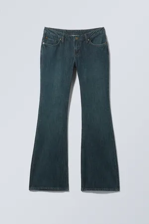 H&M Jeans Nova a vita bassa con taglio bootcut slim