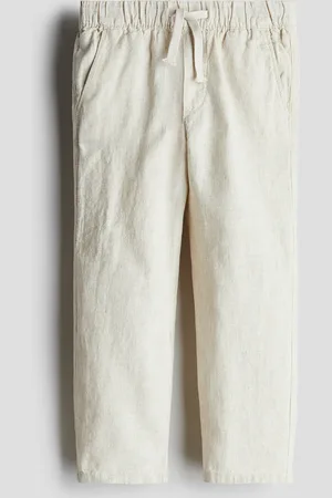 H&M Pantaloni in misto lino