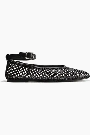 H&M Ballerine traforate in pelle
