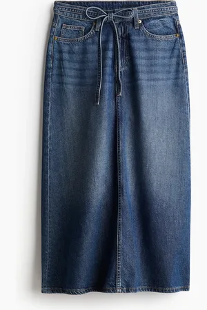 H&M Gonna in denim Feather Soft