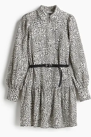 H&M Chemisier con cintura