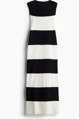 H&M Abito a fascia a costine