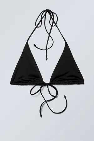 H&M Top bikini a triangolo con lacci
