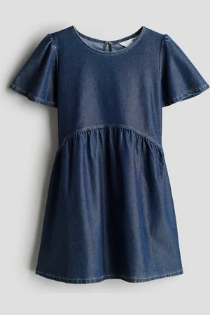 H&M Abito in jersey effetto denim