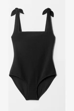 H&M Costume da bagno in tessuto lavorato con lacci