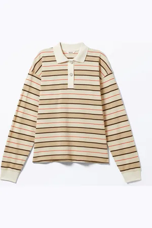 H&M Polo stile rugby a maniche lunghe