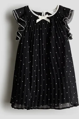 H&M Abito svasato plissettato