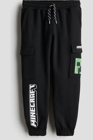 H&M Joggers modello cargo con stampa
