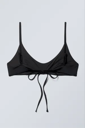 H&M Top bikini con lacci
