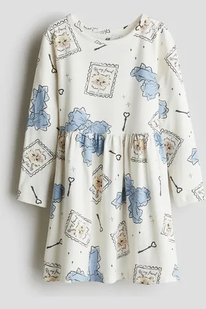 H&M Abito in cotone con stampa