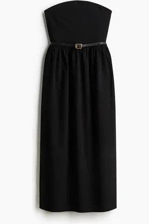 H&M Abito a fascia con cintura