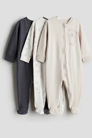 H&M Pigiamini con cerniera 3 pezzi