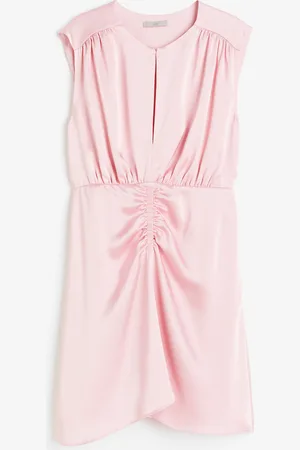 H&M Abito drappeggiato in satin
