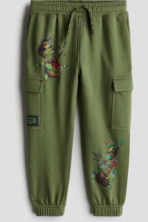 H&M Joggers modello cargo con stampa