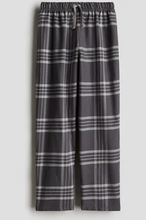 H&M Cotton twill pyjama bottoms