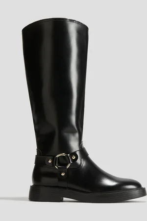 H&M Stivali biker al ginocchio